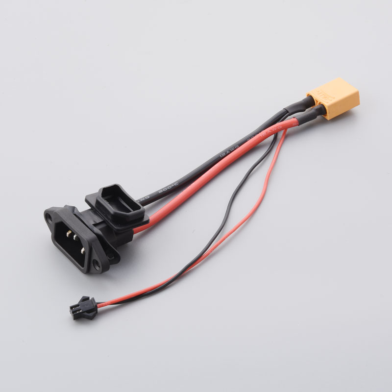 AMASS XT30 XT60 XT90 Adaptador Conector paralelo Conector Cable de alimentación de cable de silicona Prefijo paranueva batería de vehículo de energía personalizado